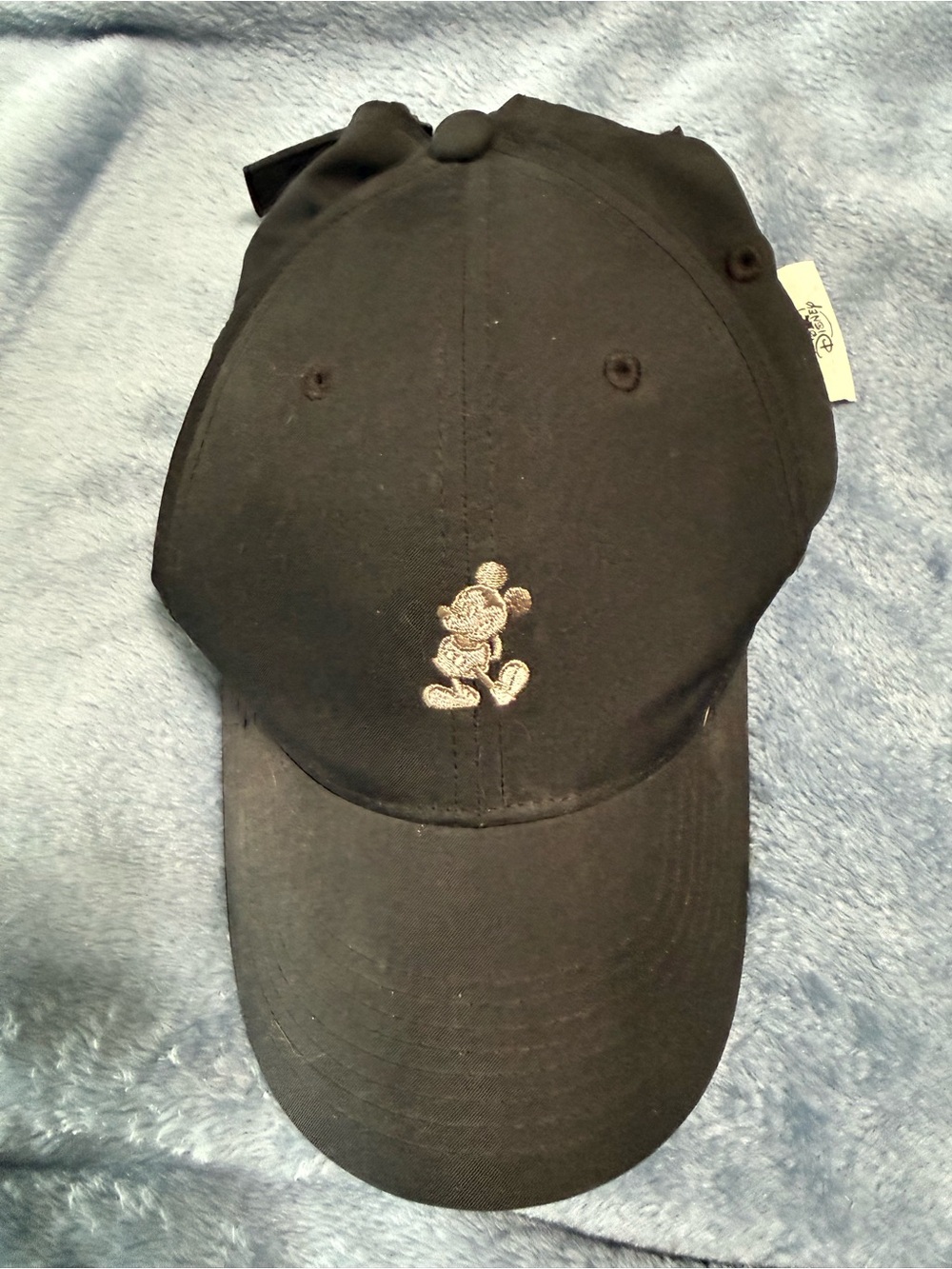 Black Mickey Mouse Nike Cap with Embroidered Character - Brand: Disney